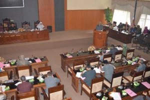 Paripurna pembahassan raperda pilkades